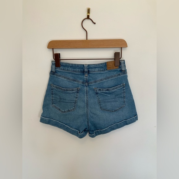 AE High Rise Denim Shorts - Picture 1 of 4